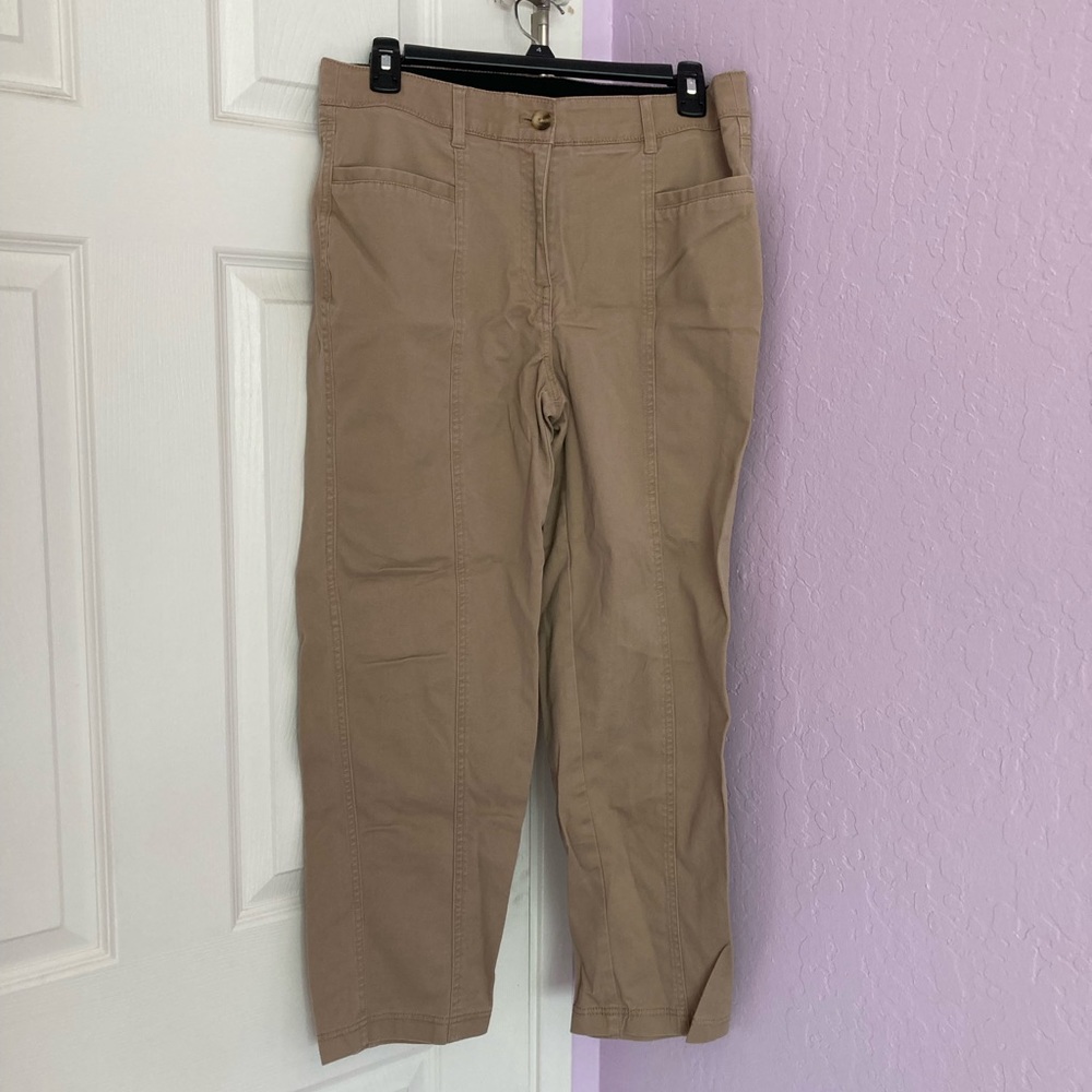 Khaki colored Chico’s pants